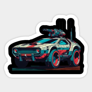 Sci-Fi Car Sticker